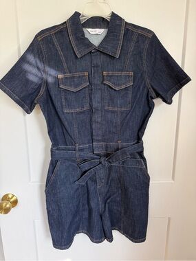 Nine West Denim Romper
